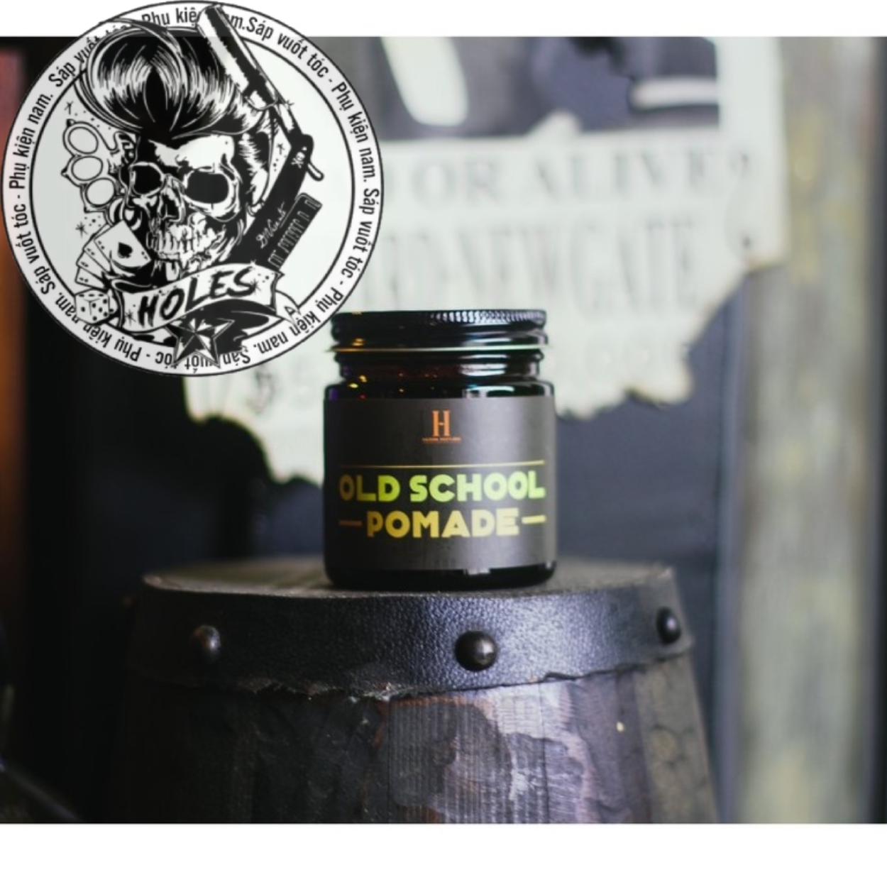 [Hcm]Sáp Vuốt Tóc Old School Pomade - 114Gr