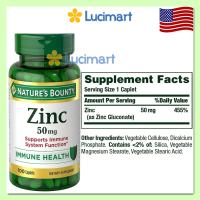 Viên uống bổ sung Kẽm Zinc 50mg hũ 100 viên 400 viên [Hàng Mỹ]