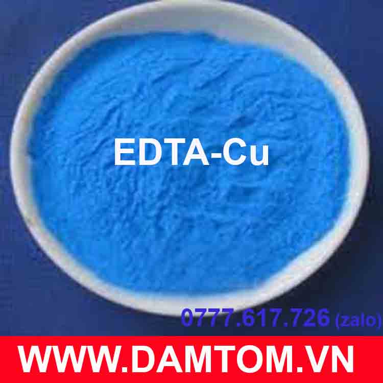 gói 1kg - Vi lượng Đồng Chelate (Cu-EDTA-15) tan hoàn toàn trong nước