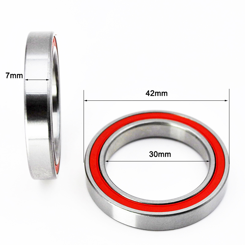 2 pcs Hybrid Ceramic 6800 6801 6802 6803 6804 6805 6806 6900 6901 6902 6903 2RS 15267 16287 163110 1