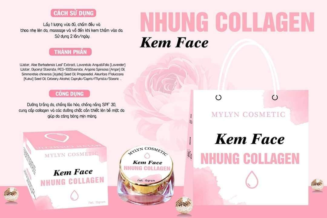 [Hcm]Kem Face Nhung Collagen