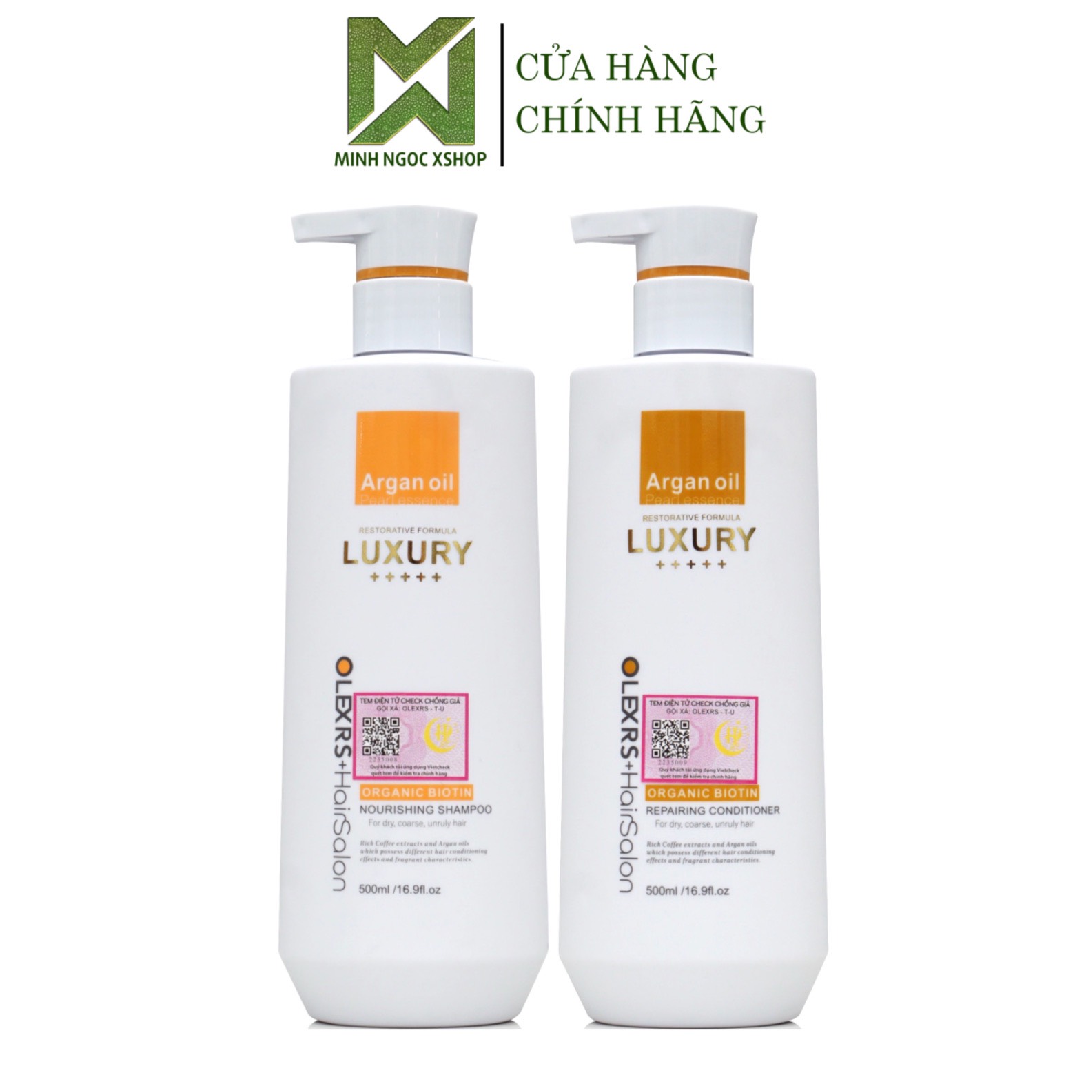 Dầu gội xả phục hồi chống rụng tóc Olexrs Hair Salon Luxury 500ML - 960ML mùi mới