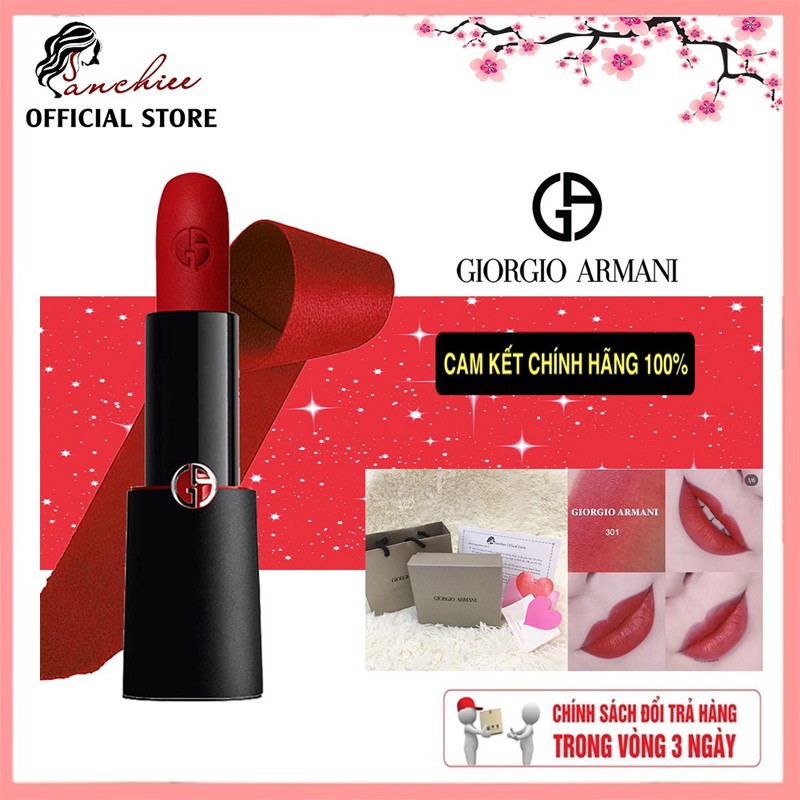 Son Môi Cao Cấp Giorgio Armani Rouge D’armani Matte New 2020