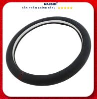 Bọc vô lăng da Alcantara mã AlC83  Macsim- Khâu tay thủ công- lõi Silicon-Bám tay Cao cấp
