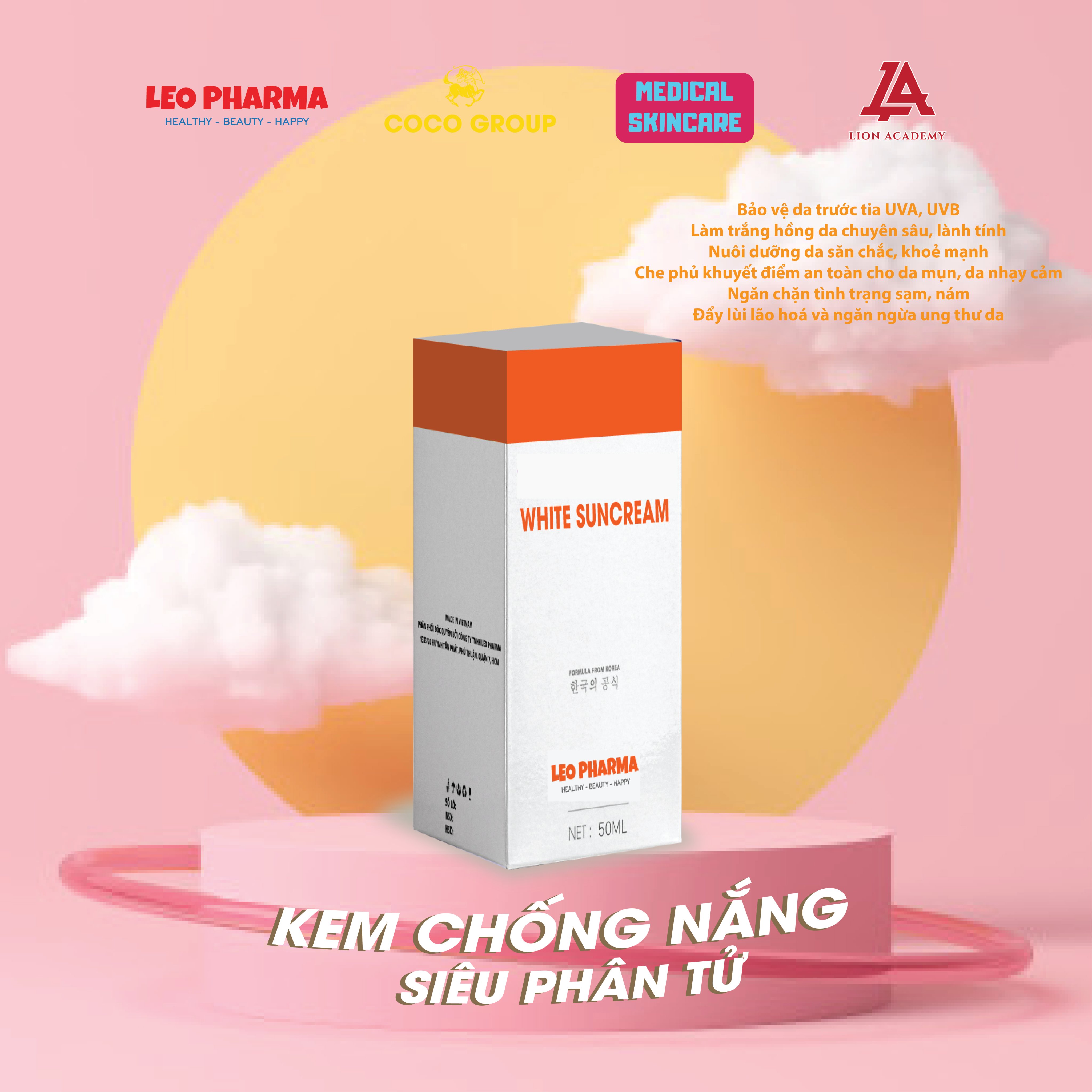 Kem Chống Nắng Siêu Phân Tử