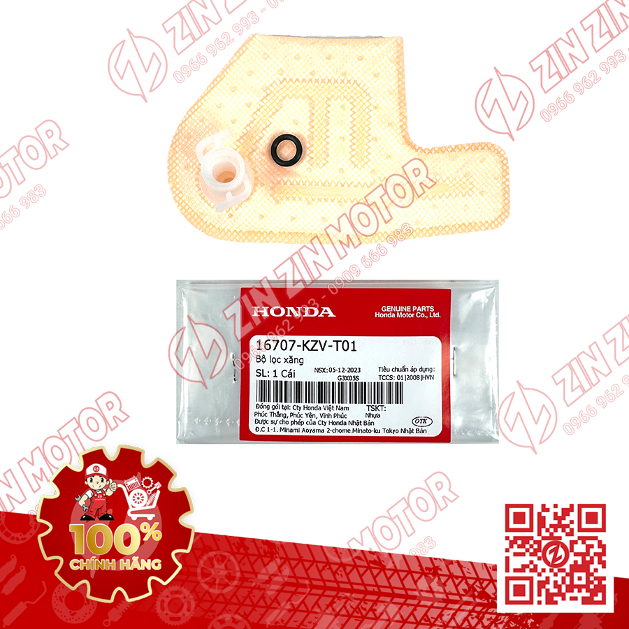 Lọc Xăng Future 125 Fi Led 2018 - 2024+ Xe Future 125 2012 - 2017 16707-K73-V81 16707-KZV-T01 17572-