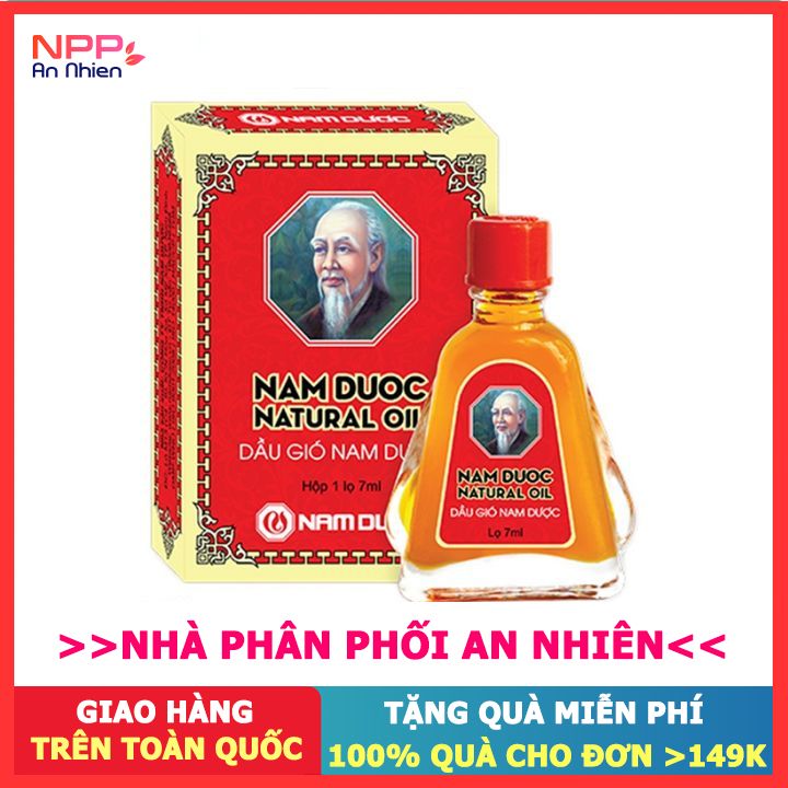 Dầu Gió Giải Cảm Nam Dược 7Ml - Npp An Nhiên