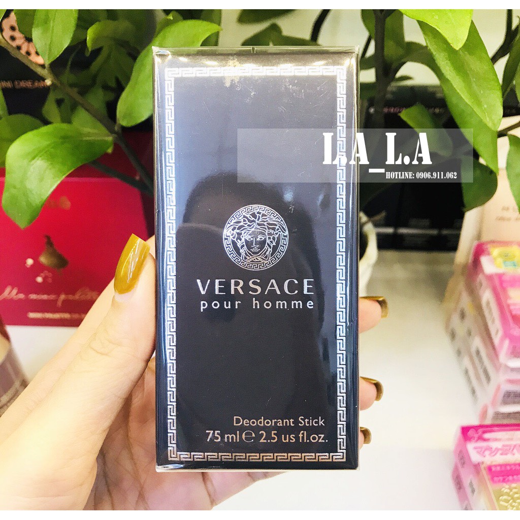 [HCM]Lăn khử mùi Nước hoa Versace Pour Homme Deodorant Stick 75ml