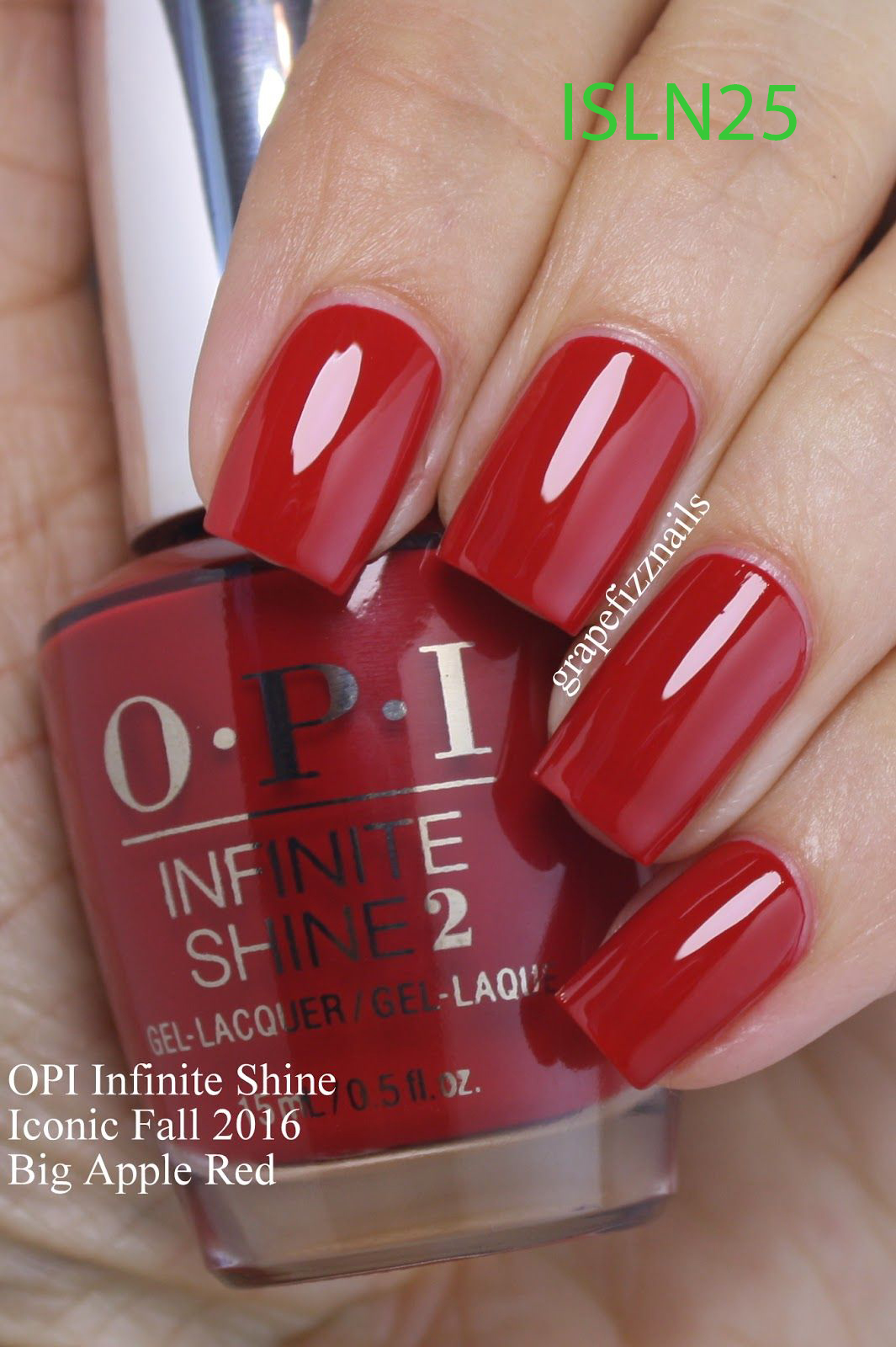 [Hcm]Sale 50% - Sơn Móng Tay Opi - Sơn Nắp Bạc Siêu Bóng(Isln25)