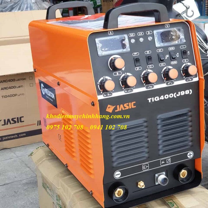 Máy hàn TIG Jasic 400 (J98) - Công nghệ IGBT, Inverter, Dải dòng 10-410A