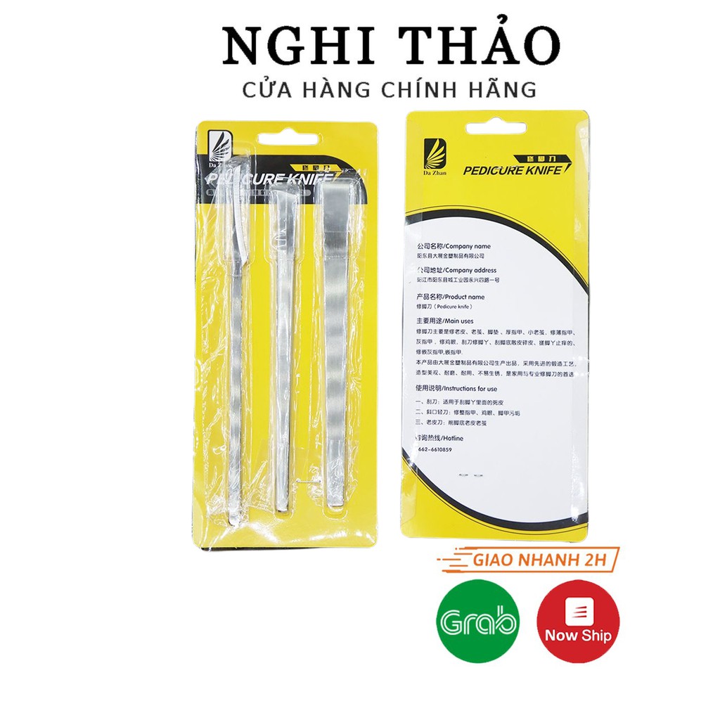 Bộ dao lấy khóe  dụng cụ lấy khóe chân