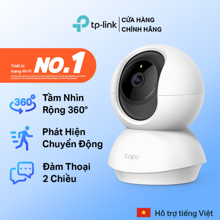 Camera IP Tapo C220 - 4MP, Quay Quét 360 Độ, Hỗ Trợ Cloud Storage