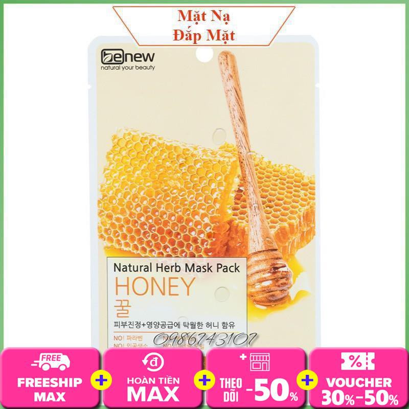 Mặt Nạ Mật Ong Benew Natural Herb Mask Pack Honey Giảm Thâm Sạm Tái Tạo Da