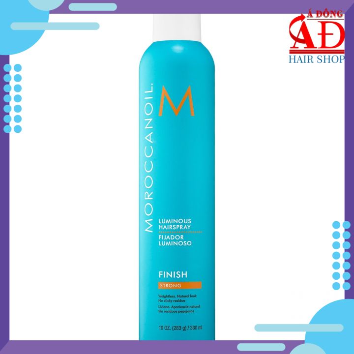 Moroccanoil Finish Extra Strong Luminous 330Ml - Gôm Xịt Giữ Nếp Tóc Linh Hoạt Israel