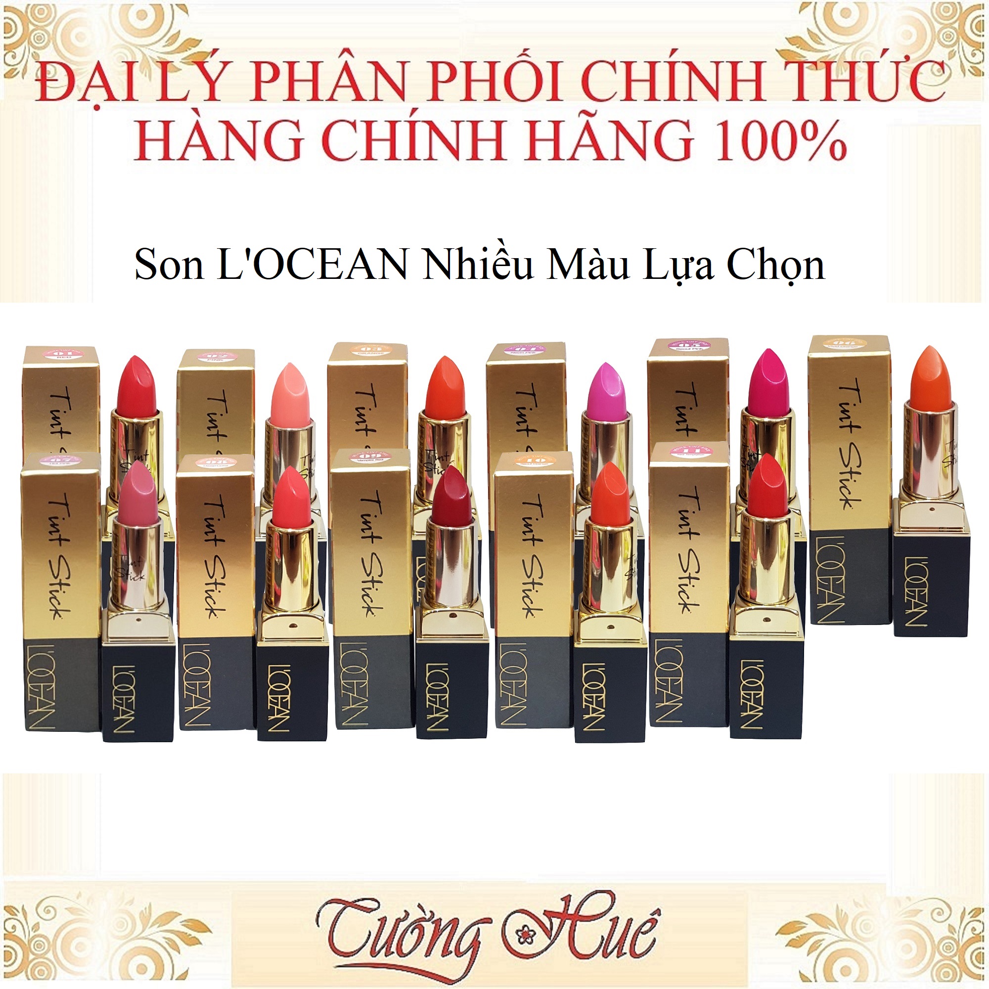 Son Vitamin Lâu Phai Locean Tint Stick - 3.7G ( Lựa Chọn Màu )