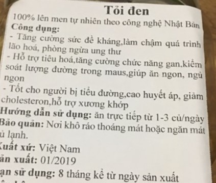 Tỏi Đen (500Gram) - Dtx221