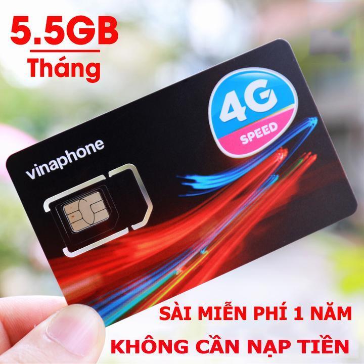 SIM 4G MAX BĂNG THÔNG - SIM 4G VINA 1 NĂM 55GB TỐC ĐỘ CAO MỖI THÁNG từ MƯỜNG THANH ROYAL - FREESHIP 