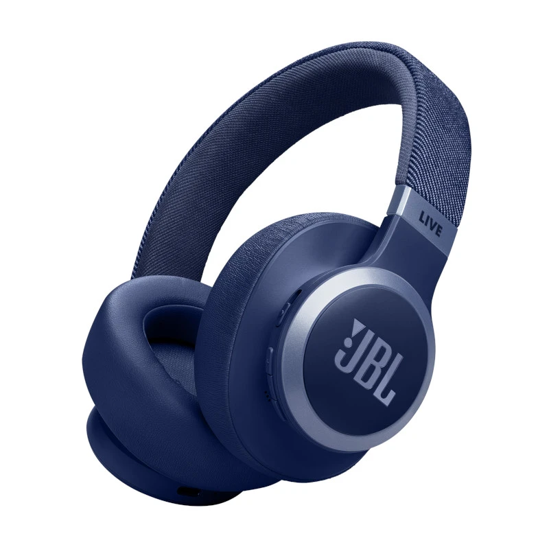 Tai nghe JBL LIVE 770NC - Over-ear không dây, Xanh dương/Đen, Hủy tiếng ồn chủ động