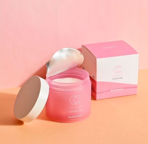 Toner dạng bông Banobagi ( Calming Care Moisture Pad ) 60pad/125ml
