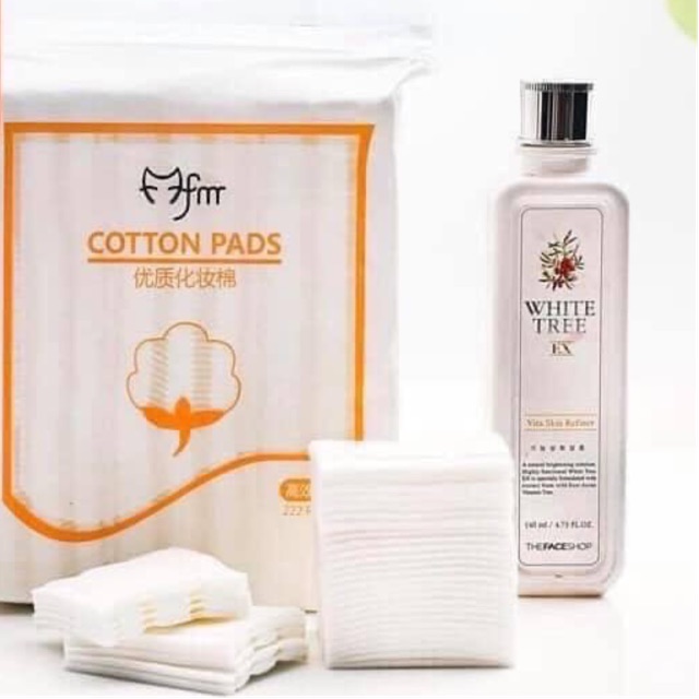 Bông Tẩy Trang Set 222 Bông Cotton Pads