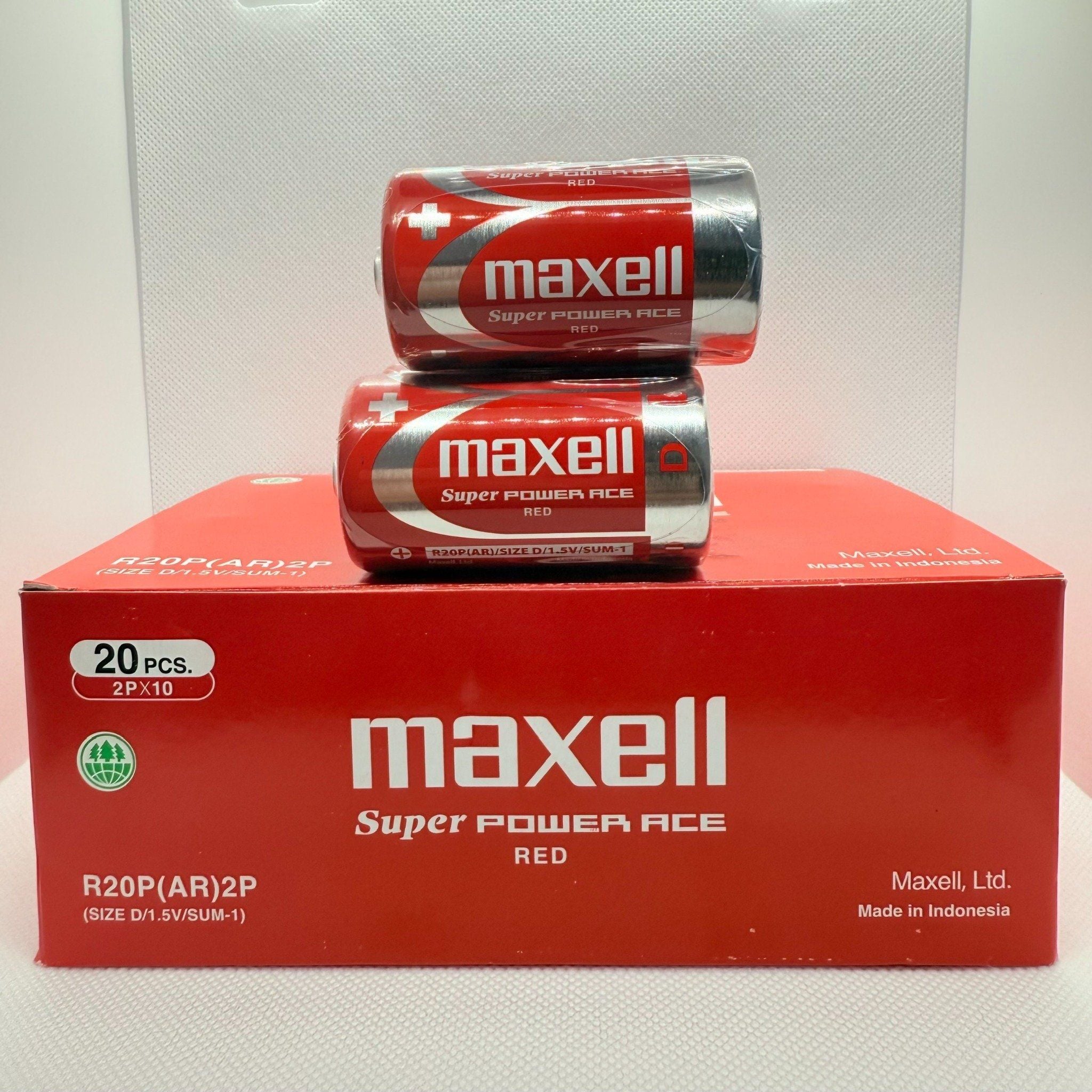 Pin Trung size C MAXELL R14(AR) vỉ 2 viên 1.5V (Nhập Khẩu Indonesia)