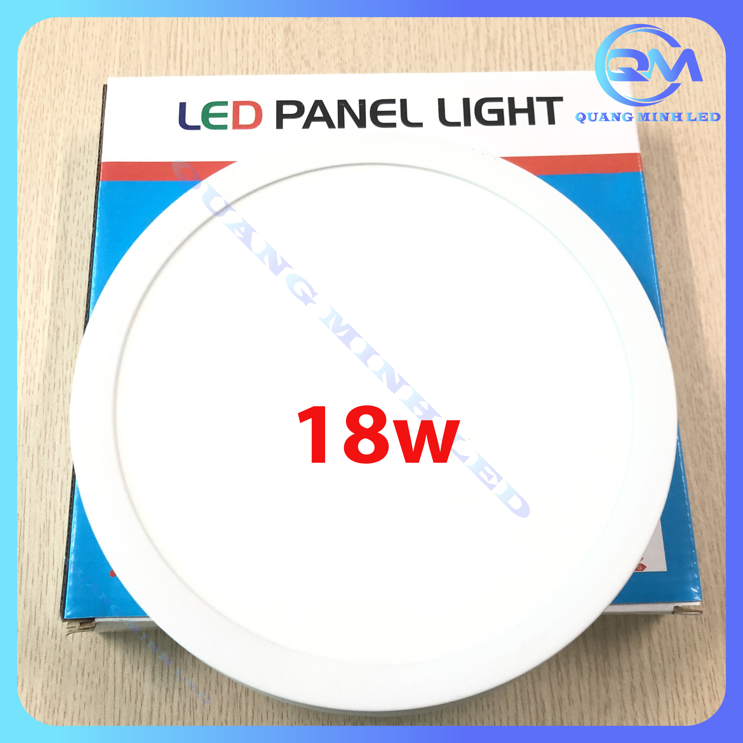 Đèn LED Ốp Trần Gắn Nổi Vuông Tròn 12w / 18w / 24w Ánh Sáng Trắng - BẢO HÀNH 12 THÁNG