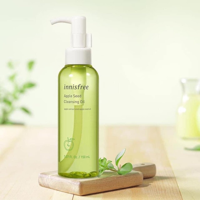 Dầu Tẩy Trang Táo Xanh Innisfree Apple Juicy Cleansing Oil