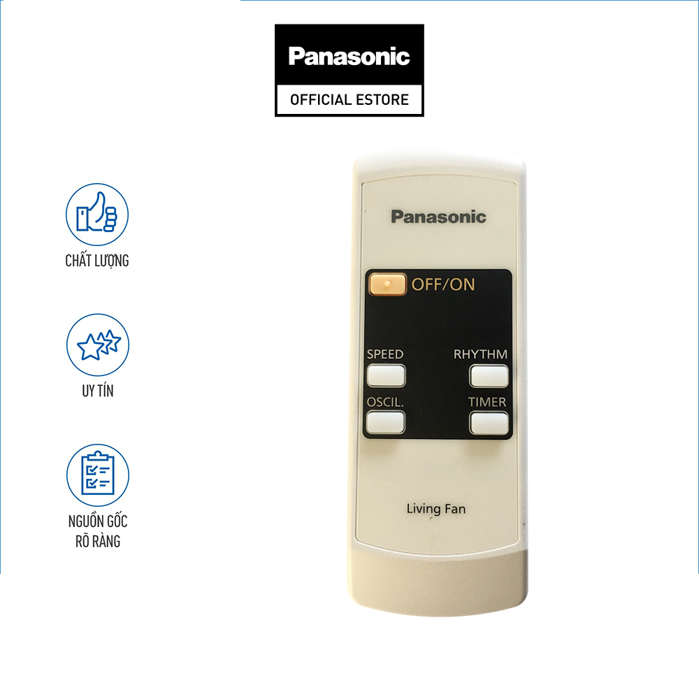 Điều khiển Quạt cây (treo) Panasonic Model F-409KBVH - Remote Quạt Panasonic F-409KZ