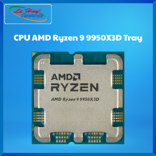 Bộ Vi Xử Lí - CPU AMD Ryzen 9 9950X3D 4.3GHz (5.5GHz Up Boost)/ 144MB Cache/ 16 Cores/ 32 Threads (1