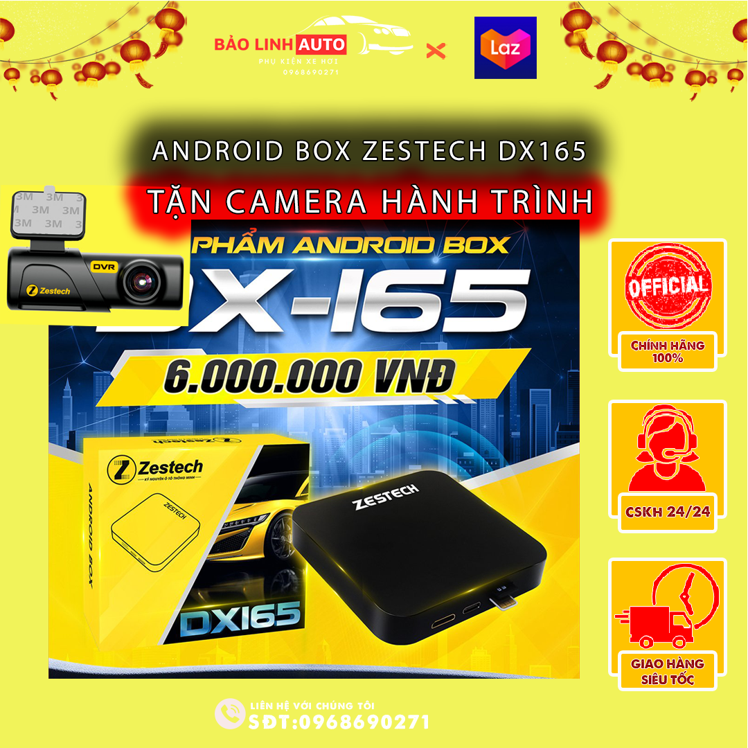 Android Box Zestech DX165 Vietmap S2 Dành Cho Ô Tô Giá Tốt
