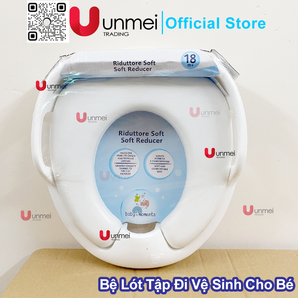 Bệ Thu Nhỏ Bồn Cầu Bệ Tập Ngồi Toilet Cho Bé Đi Vệ Sinh Có Đệm Lót Chống Lạnh Mông Cho Trẻ Từ 2-6 Tuổi Tập Đi Vệ Sinh Tự Lập Có Tay Cầm Chống Lật