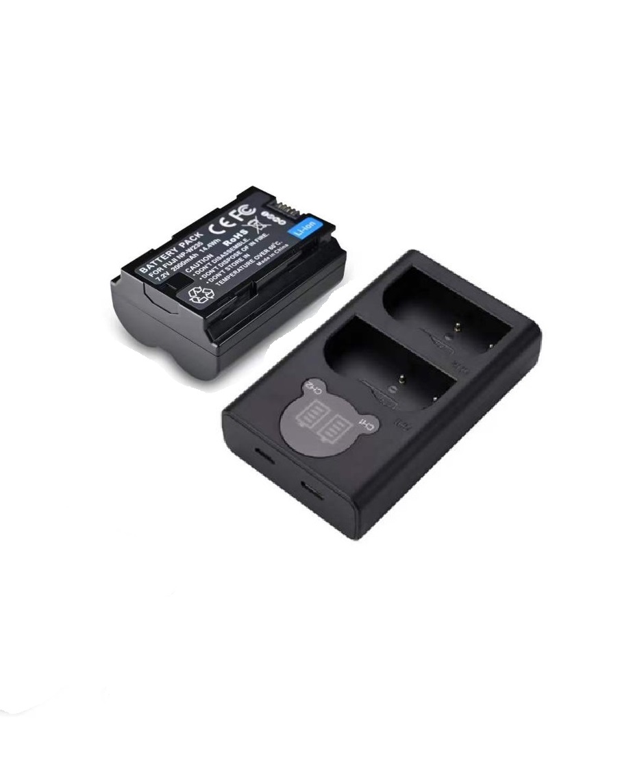 BỘ PIN VÀ SẠC MÁY ẢNH FUJIFILM NP-W235 Ravpower for fujifilm X-T4 X-T5 X-H2s....