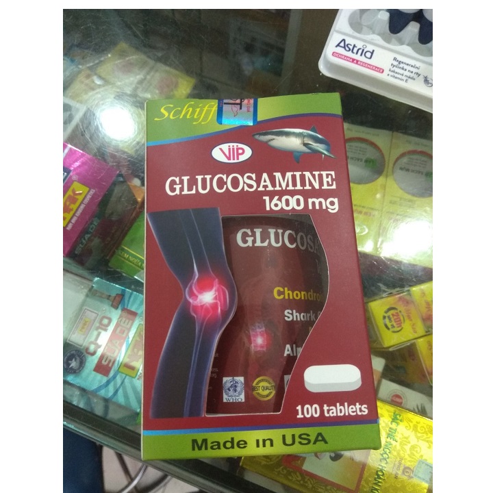 Viên Uống Glucosamine Vip Schiff 1600Mg - Giúp Bổ Khớp Tái Tạo Lại Ổ Dịch Khớp Giải Pháp Mới Cho Khớp Của Bạn - Hàng Nhập Khẩu Của Mỹ - Đầy Đủ Tem Kiểm Định.