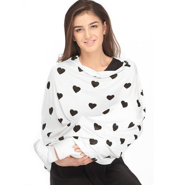 CHÍNH HÃNG MOOIMOM Khăn Choàng Cho Con Bú Đa Chức Năng G7003