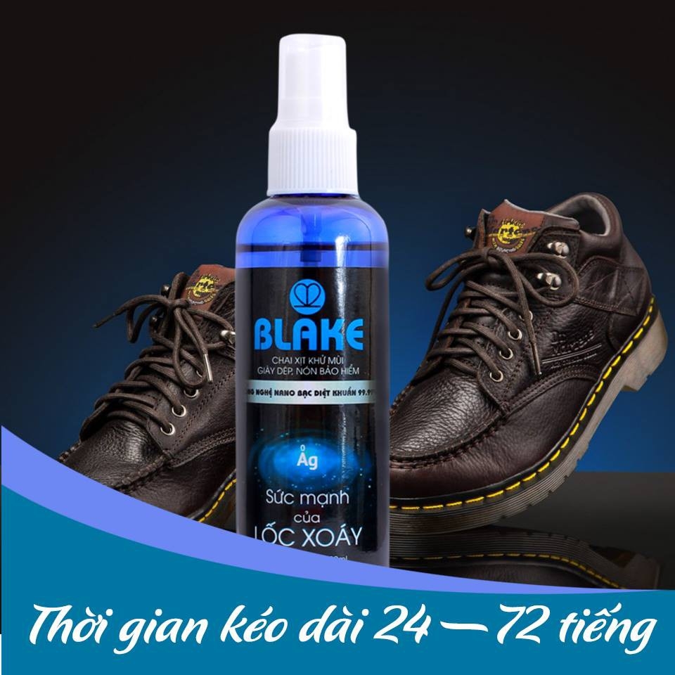 Xịt Khử Mùi Hôi Chân Hôi Giầy Do Ra Hiều Mồ Hôi Hương Nước Hoa Blake