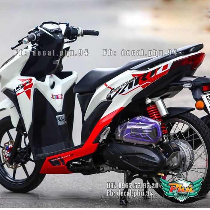 Tem rời Vario Indo xe trắng (p)|mẫu mã đa dạng|chi tiết sắc nét|nhận làm Tem rời theo yêu cầu cam kế