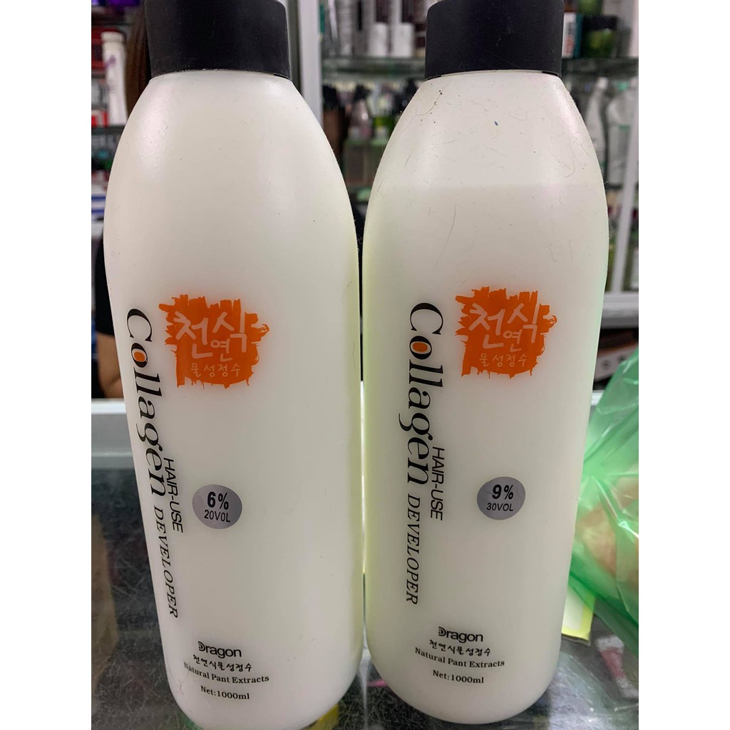 Oxy Trợ Nhuộm Collagen Dragon 1000Ml