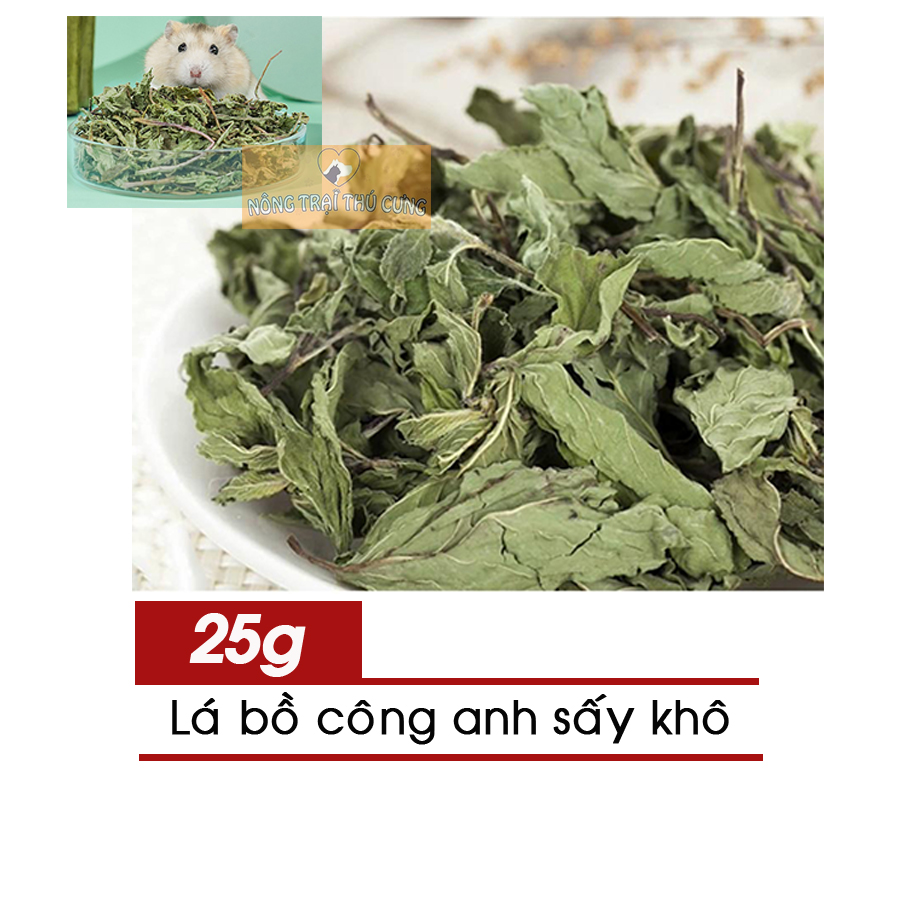 Lá Bồ Công Anh Sấy Khô Cho Hamster 25g