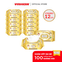 Khăn Ướt Em Bé Không Mùi NUNA Gold 100 Miếng/Bao | An Toàn Dịu Nhẹ