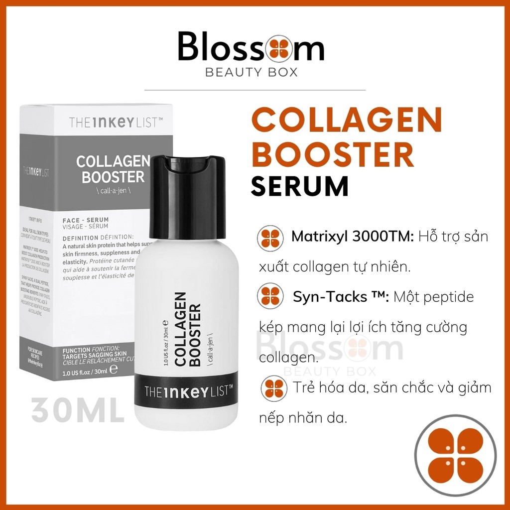 [Sephora US] Serum Chống Lão Hóa COLLAGEN BOOSTER Firming Peptide THE INKEY LIST