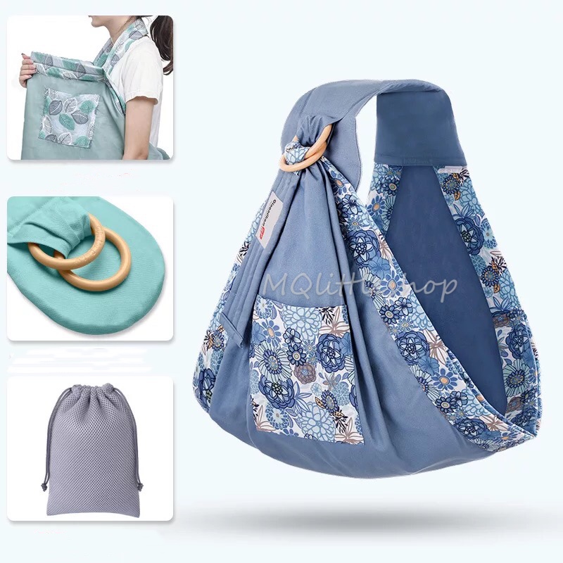★ Local Stock★ Baby Carrier Breathable Newborn Infant Belt Baby Sling Adjustable Wrap Backpack Baby Sling CarrierComfort