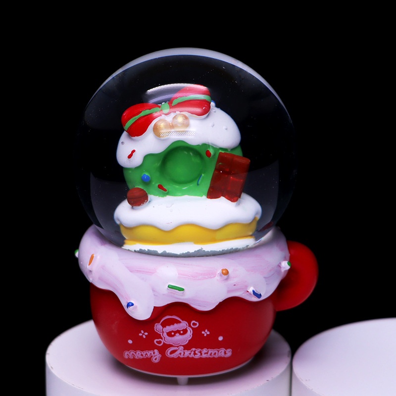 Quả cầu tuyết có đèn Noel