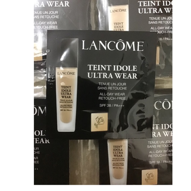 1 Gói Lancome Kem Nền Lâu Trôi 24H Teint Idole Ultra Wear Spf38