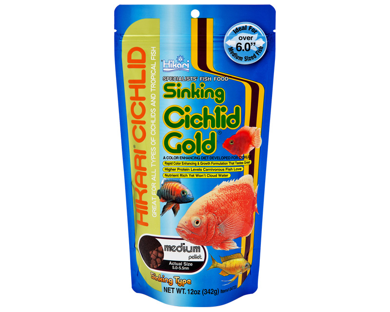 Thức ăn cá ali Hikari Cichlid Cichlid Excel - Cám cá ali giàu dinh dưỡng - Thức ăn ali cao cấp