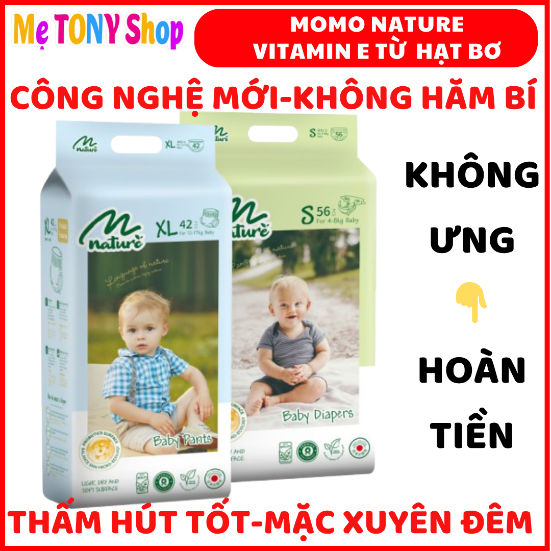 [TặngKhẩuTrang]COMBO 2 BỊCH Bỉm Tã Dán/Quần Momo DIAMOND/MomoTARO/MomoNATURE Xuất Nhật Đủ Size (Cam Kết Chính Hãng)