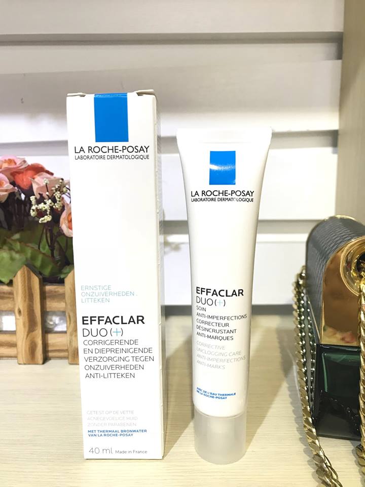 (Fullsize/Chiết) La Roche Posay Duo+ - Kem Giảm Mụn Thần Thánh 40ml