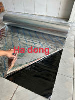 ( Khổ cao 1m - 10m ) Tấm keo dán chống thấm chống dột mai tôn đa năng xử lý siêu tốc ( Loại 1 ) phủ mặt nhôm bạc
