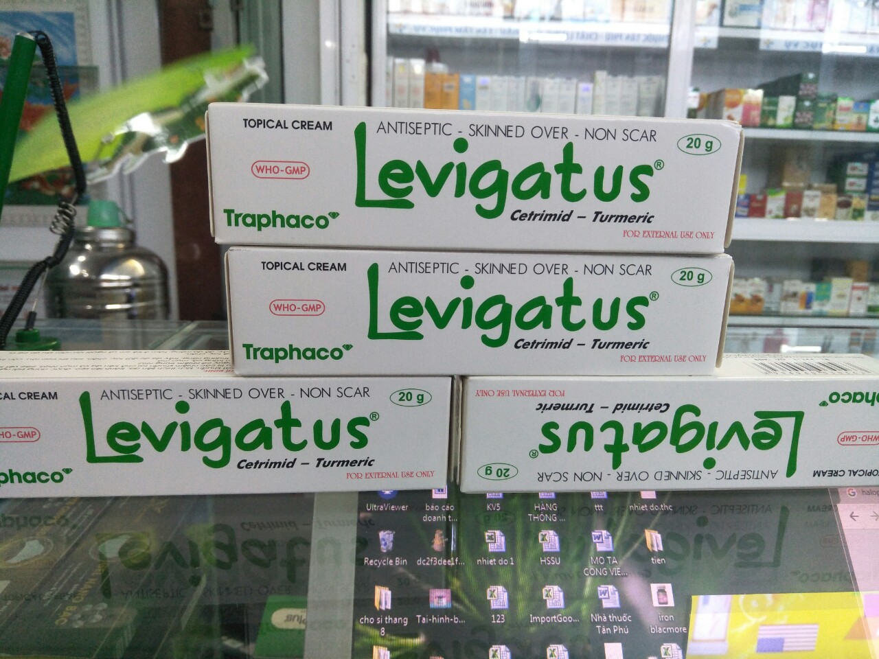 Kem Bôi Mụn Liền Sẹo Levigatus 20G