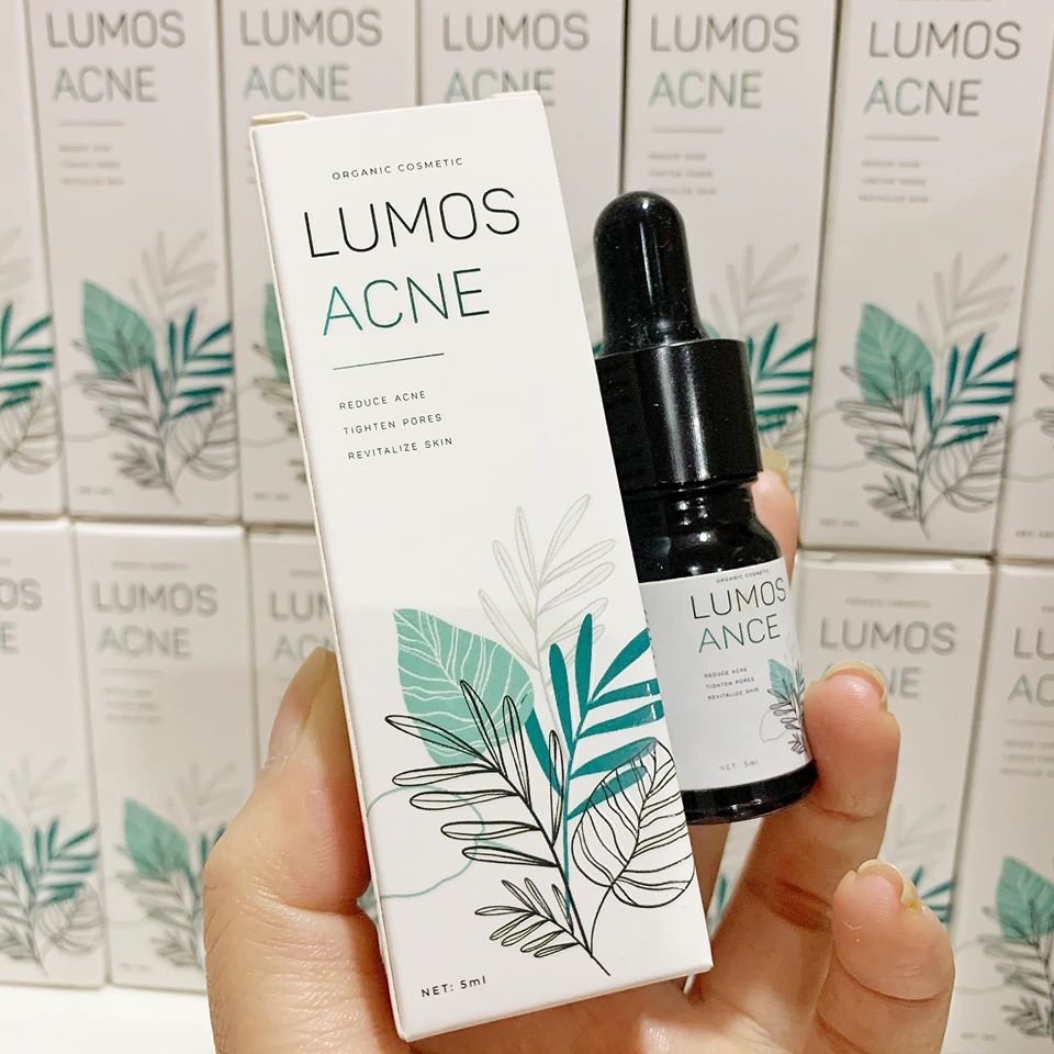 Serum Khử Mụn Lumos Acnes 5Ml Khử Mụn Se Khít Chân Lông Kháng Viêm Dưỡng Ẩm Da