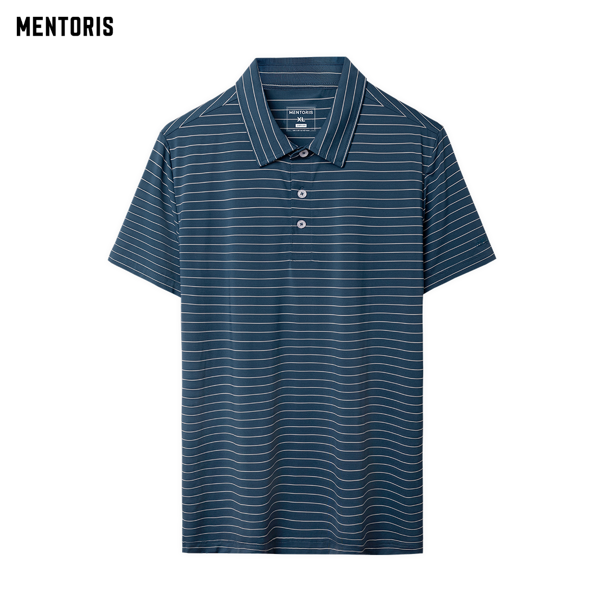 MENTORIS - Áo Thun Có Cổ Nam Với Thiết Kế Trẻ Trung Năng Động Vận Động Thoải Mái Thoáng Khí MPL35